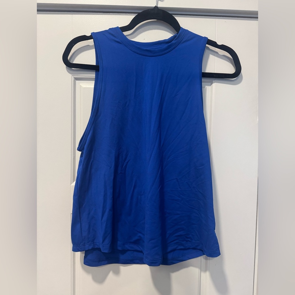 Lija Vibrant Blue Muscle Tee